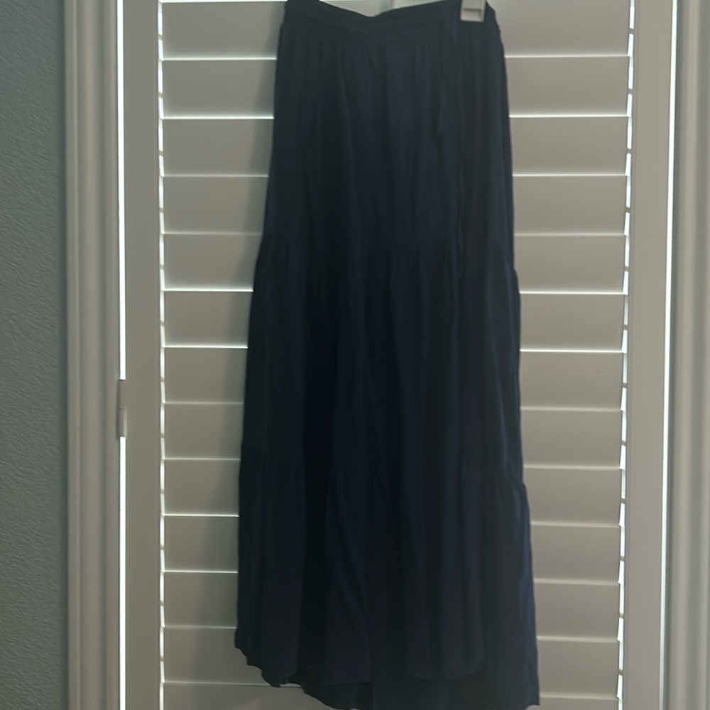 Floor length skirt